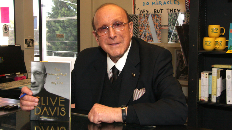 Clive Davis at a book signing in 2013