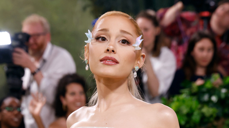 Ariana Grande attends the 2024 Met Gala