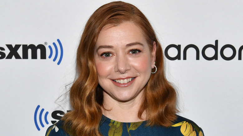 Alyson Hannigan smiling