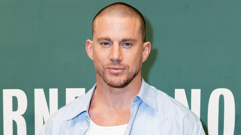 Channing Tatum smiling