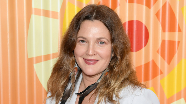 Drew Barrymore smiling