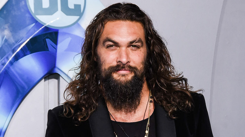 Jason Momoa posing 