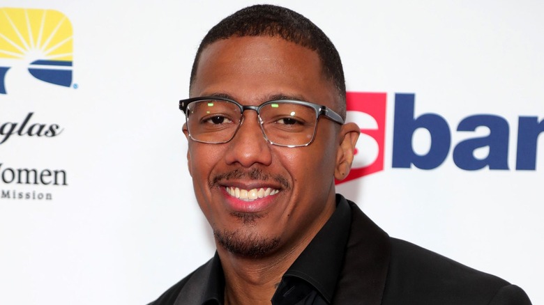 Nick Cannon smiling