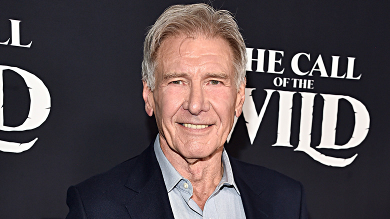 Harrison Ford smiling