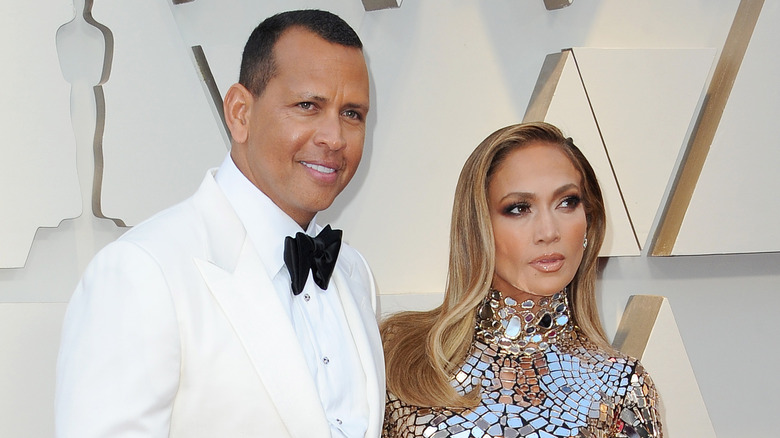 Alex Rodriguez and Jennifer Lopez