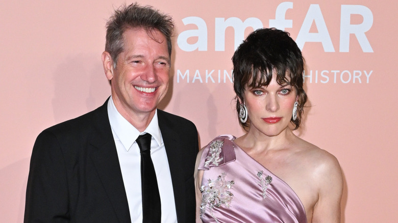 Paul W.S. Anderson and wife Milla Jovovich