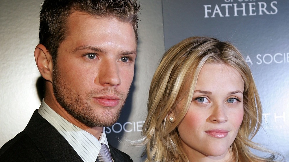 Ryan Phillippe and Reese Witherspoon posing together