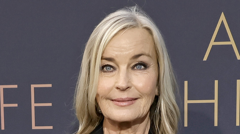 Bo Derek smiling