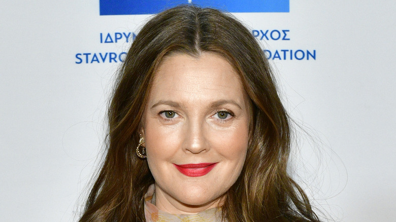 Drew Barrymore smiling