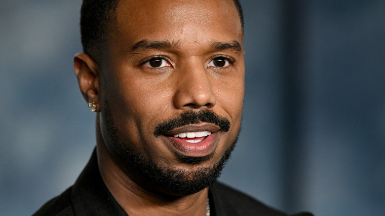 Michael B. Jordan on red carpet