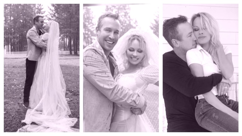 Pamela Anderson and Dan Hayhurst's wedding
