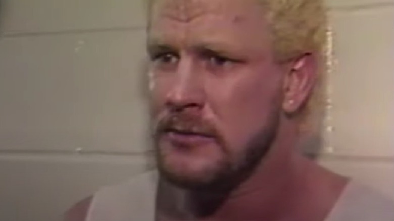 David Schultz getting angry