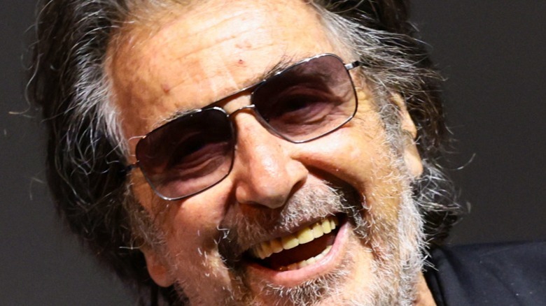 Al Pacino smiling