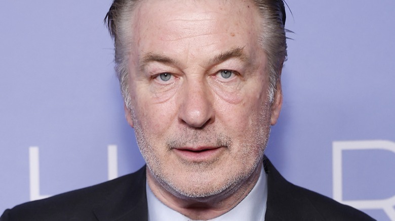 Alec Baldwin posing for photos