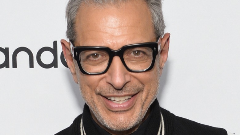Jeff Goldbum smiling