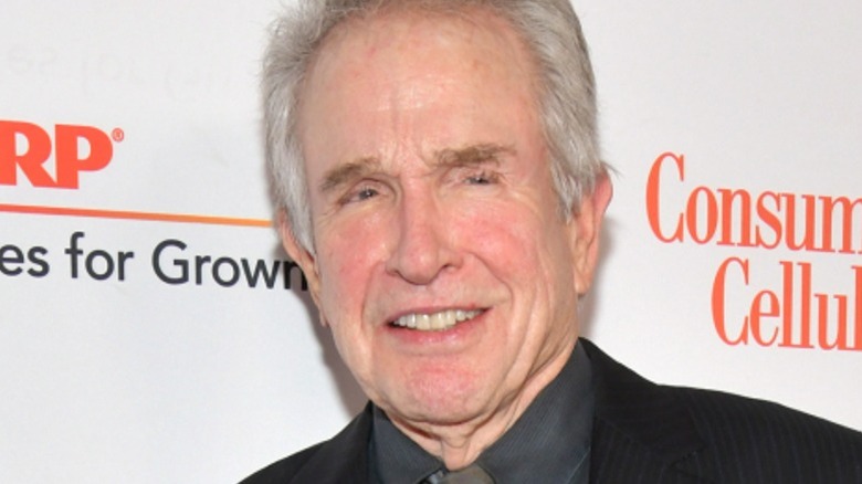 Warren Beatty smiling