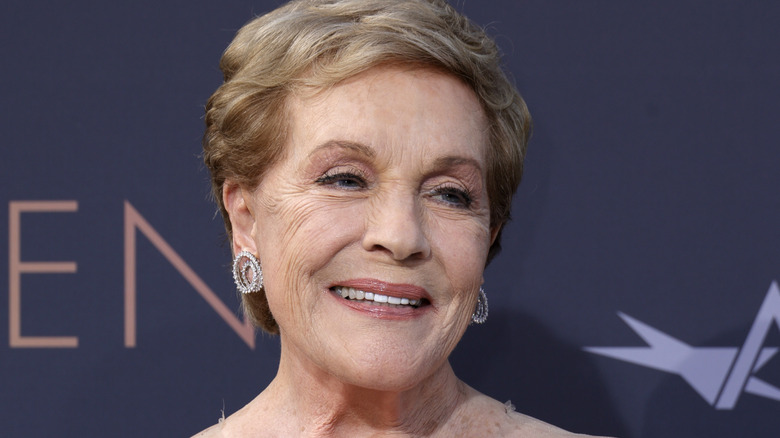 Julie Andrews smiling