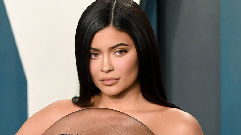 Kylie Jenner looking off-camera