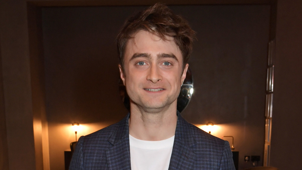 Daniel Radcliffe smiling at camera