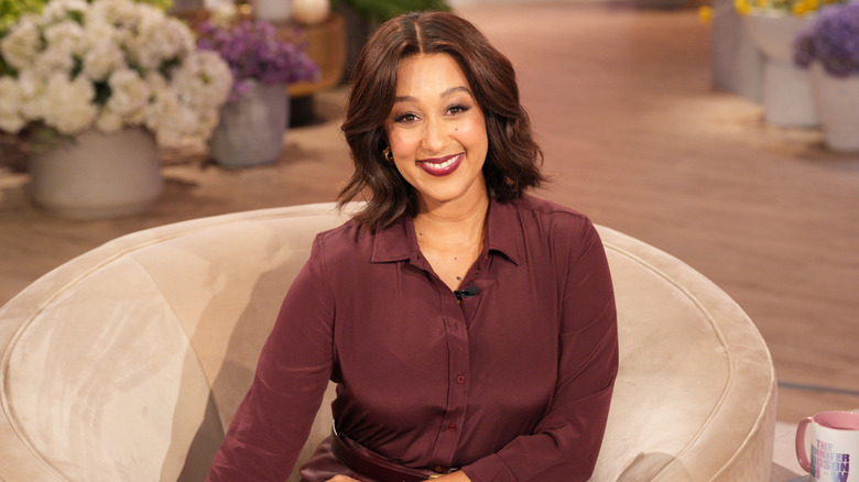 Tamera Mowry on The Jennifer Hudson Show in 2025