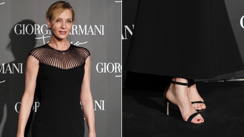 Uma Thurman/feet