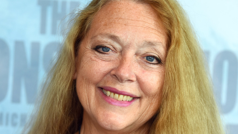 Carole Baskin posing for cameras