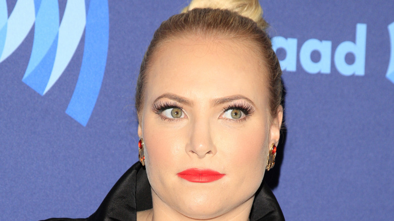Meghan McCain posing for cameras