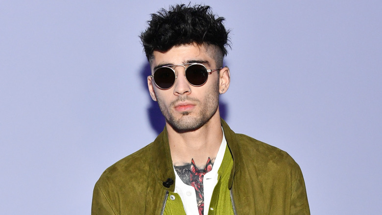 Zayn Malik wearing sunglasses