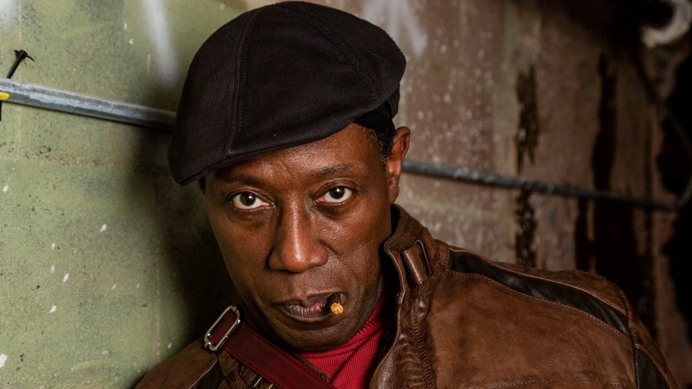 Wesley Snipes at a celebration of the life of Stan Lee 