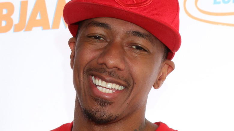 Nick Cannon smiling