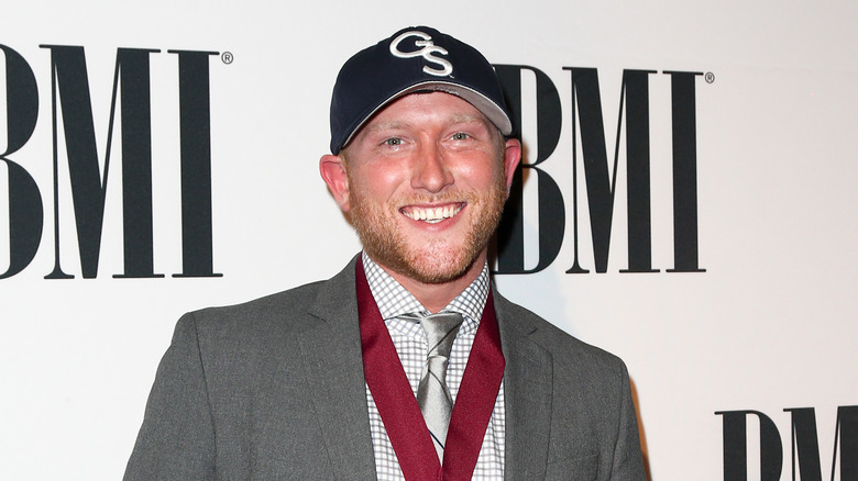 Cole Swindell smiling