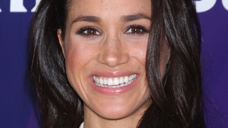 Meghan Markle smiling