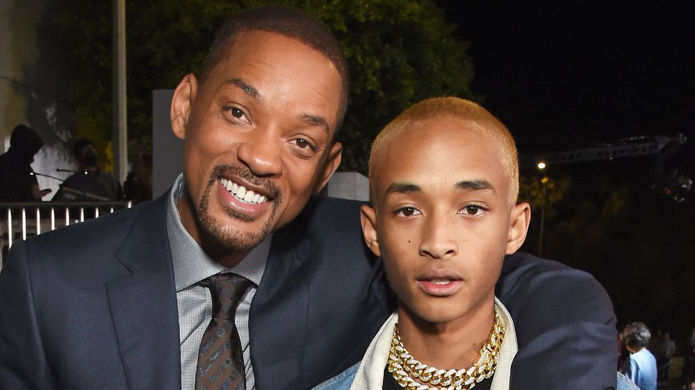 Will Smith and Jaden Smith, arm in arm, smiling