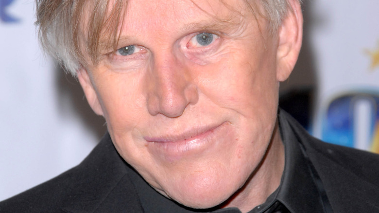 Gary Busey looking at camera