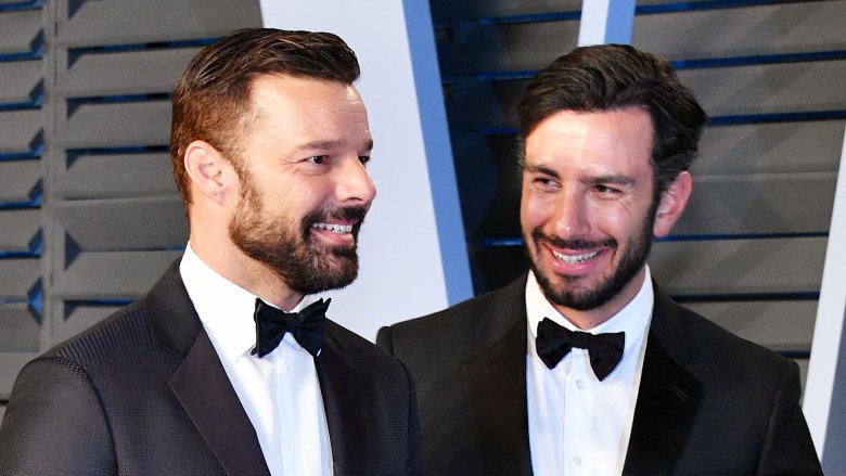 Ricky Martin and Jwan Yosef