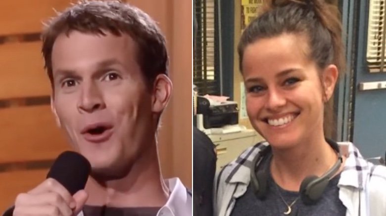 Daniel Tosh and Carly Hallam