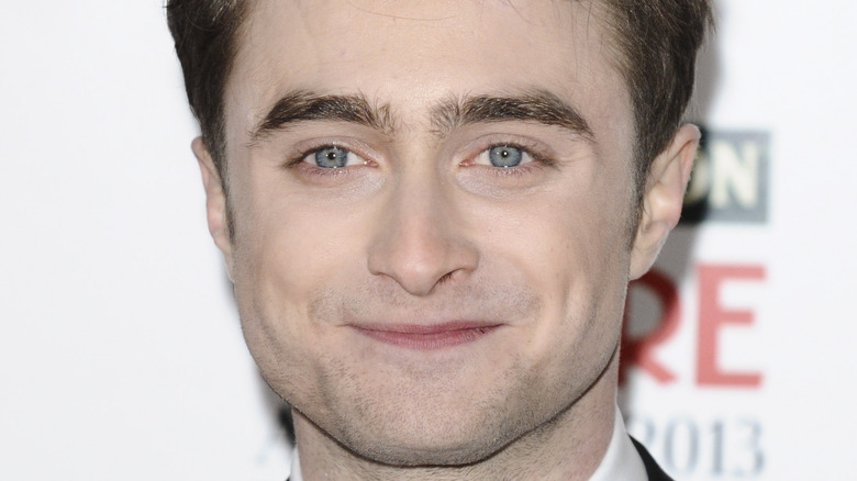 Daniel Radcliffe smiles