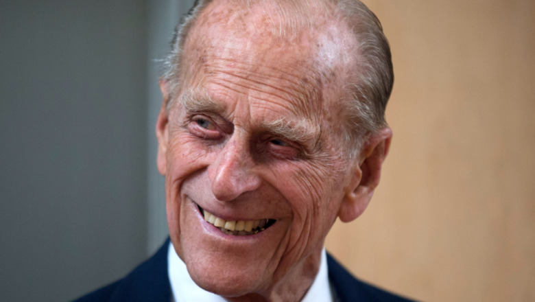 Prince Philip smiling