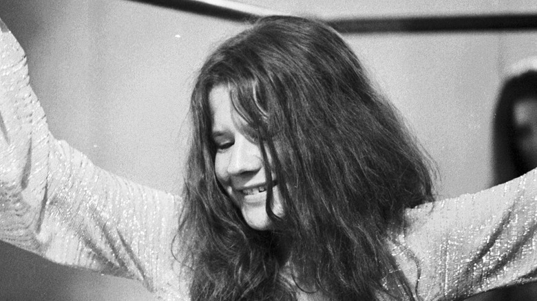 Janis Joplin smiling