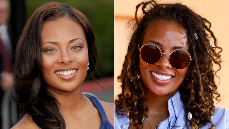 Eva Marcille before and after split image