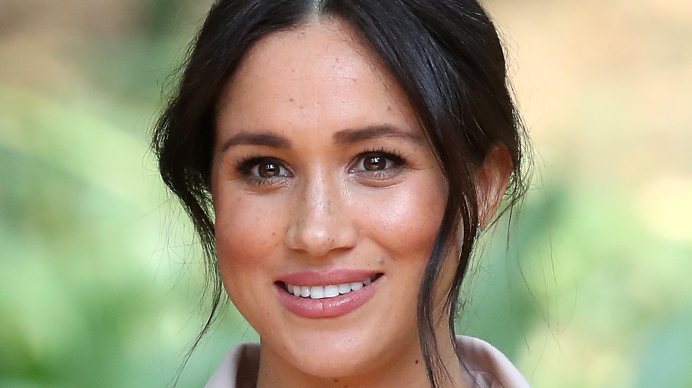 Meghan Markle smiling