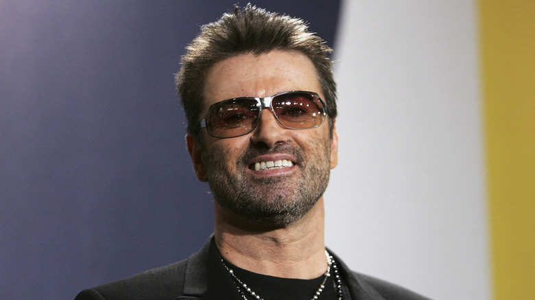 George Michael smiling