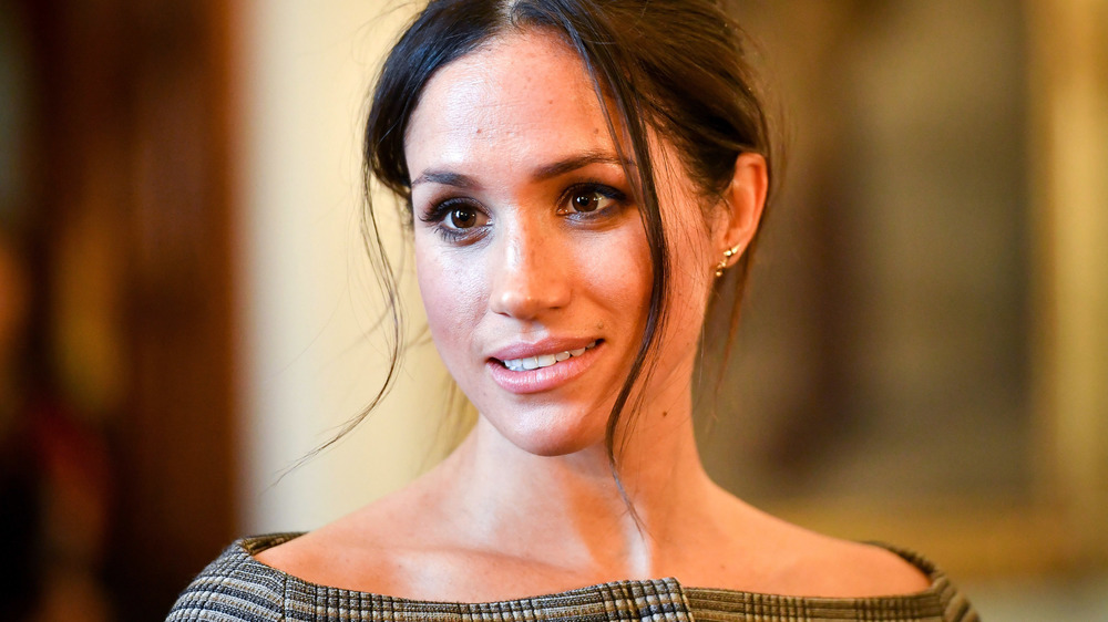 Meghan Markle smiling 