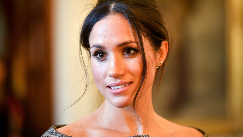Meghan Markle smiling