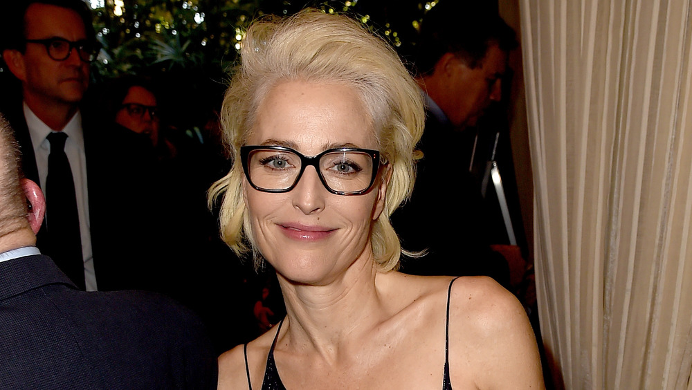Gillian Anderson smiling 