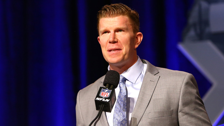 Matt Birk talking