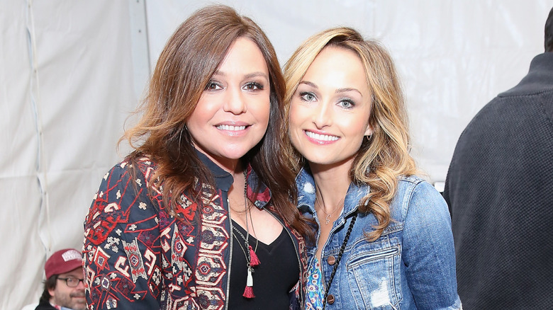 Giada De Laurentiis and Rachael Ray pose in 2016