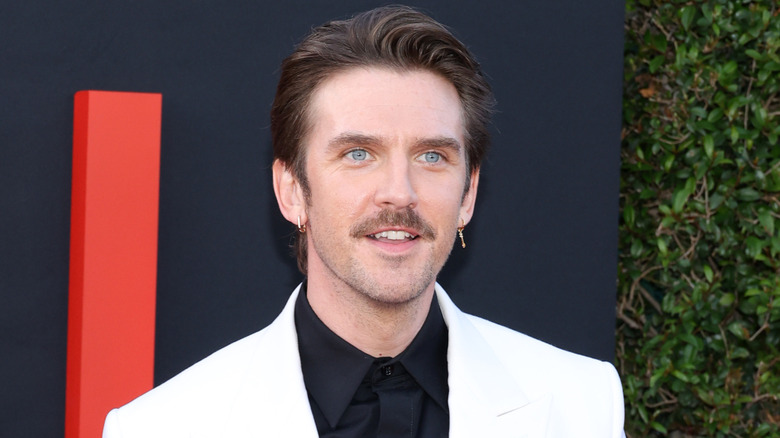 Dan Stevens poses in 2024