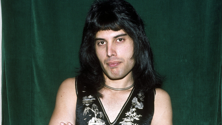 Freddie Mercury smiling