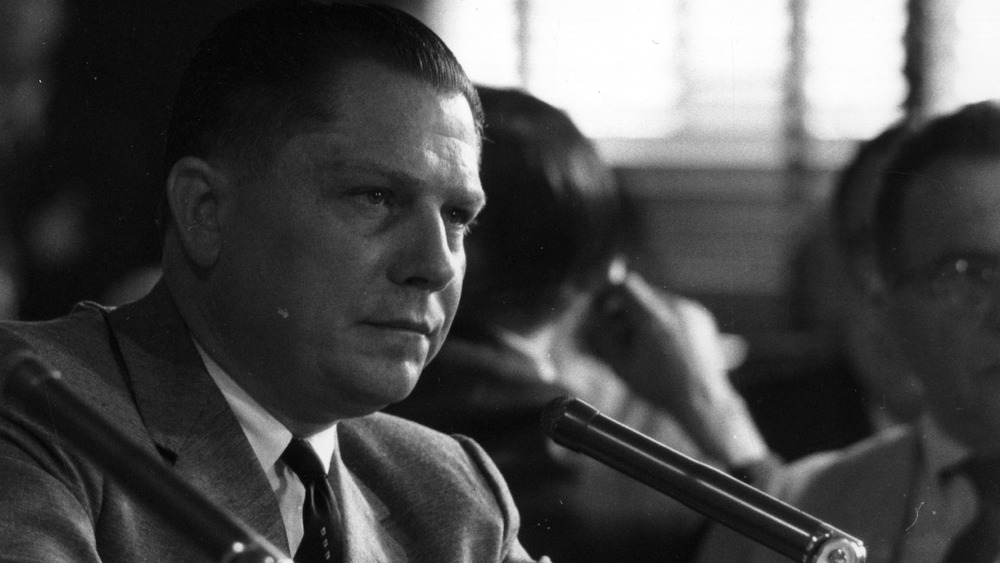 American labor leader Jimmy Hoffa